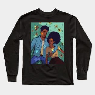 Dark Skinned Lovers (Summer Shade) Long Sleeve T-Shirt